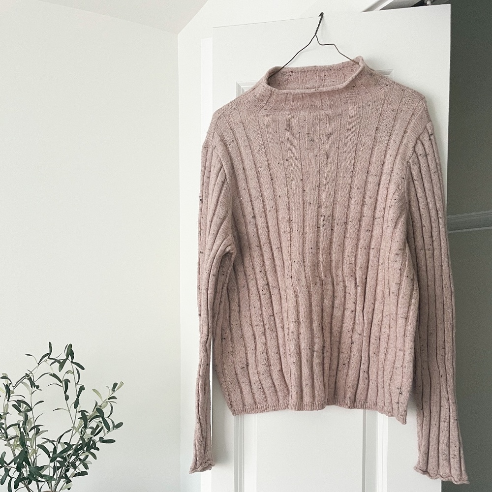 Madewell | Donegal Evercrest Turtleneck Sweater in Coziest Yarn